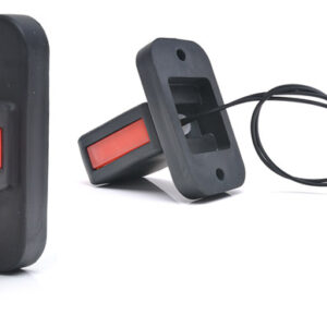 DÍÓÐUBREIDDARLJÓS 180° STUTT FERKANTAÐ