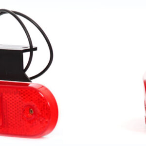 DÍÓÐUBREIDDARLJÓS RAUTT 114X40 M/BRAKETI