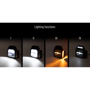 SNJÓPLÓGSLJÓS M/PARKI ÞOKU OG HITA