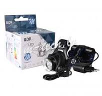 HÖFUÐLJÓS T6 M/HLEÐSLUBATTERÍUM