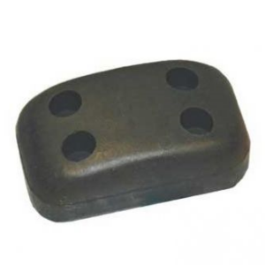 STUÐPÚÐI 127 X 75 X 34/44MM KÚPTUR