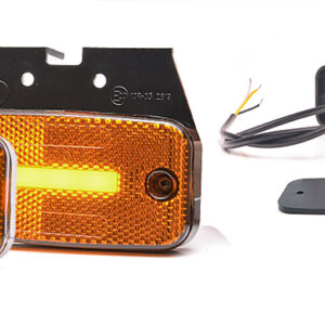 DÍÓÐUHLIÐARLJÓS GULT M/STEFNULJÓSI