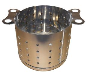 HLÍF YFIR NAF KRÓM 285X240MM MINNI GÖT