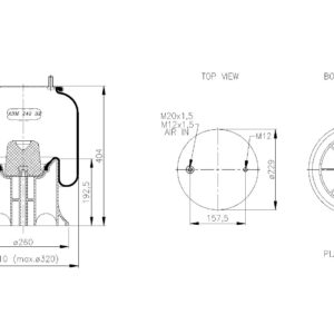 LOFTPÚÐI FRUEHAUF 4159 N P09