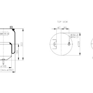 LOFTPÚÐI VOLVO AFTAN