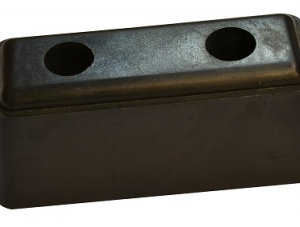 STUÐPÚÐI 195 X 80 X 80MM 90MM BOLTAD