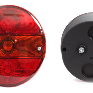 AFTURLJÓS 140MM KRINGLÓTT M/PERUM