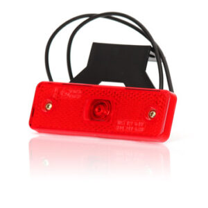 DÍÓÐUBREIDDARLJÓS RAUTT 98X32MM M/FEST