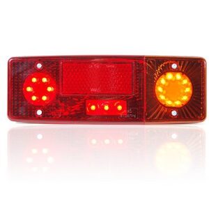 AFTURLJÓS HÆGRA LED P/B/S 12-24V