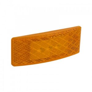 DÍÓÐUHLIÐARLJÓS GULT 100X38X13MM