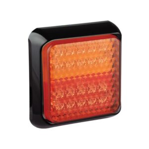 DÍÓÐUAFTURLJÓS 12-24V 100 X100MM