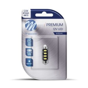 DÍÓÐUPERA 12V PULSA 42MM HVÍT CANBUS