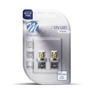 DÍÓÐUPERA 12V T20 21W HVÍT 21X2835SMD