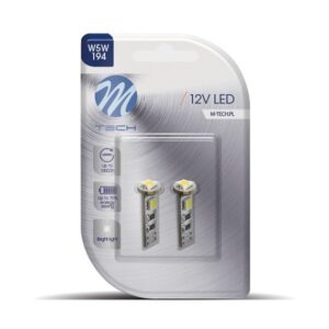 DÍÓÐUPERA 12V W5W T10 HVÍT CANBUS