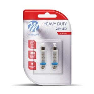 DÍÓÐUPERA 24V PULSA 41MM C5W BLÁ