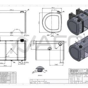 HRÁOLÍUTANKUR VOLVO ÁL 400L 1030X710X690